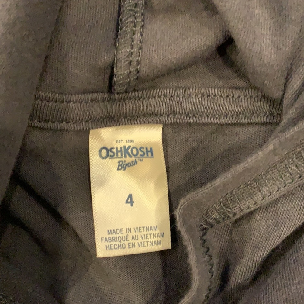 OshKosh Hood Tunic Top size 4 NWT - Picture 5 of 5